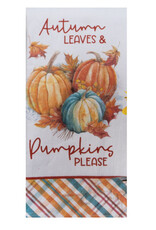 KayDee Terry Towel, HP Pumpkins Please