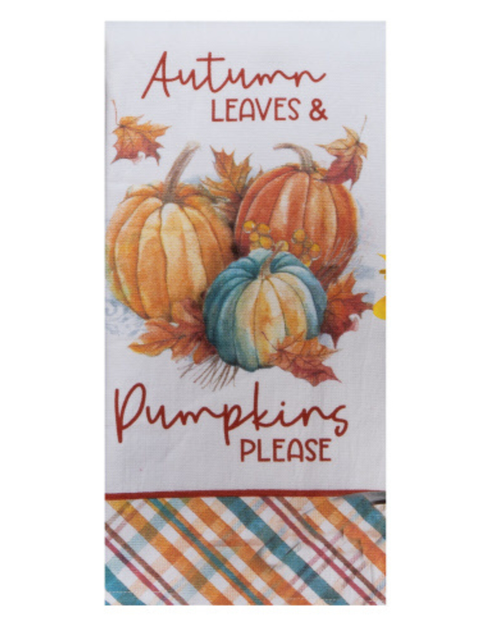 KayDee Terry Towel, HP Pumpkins Please