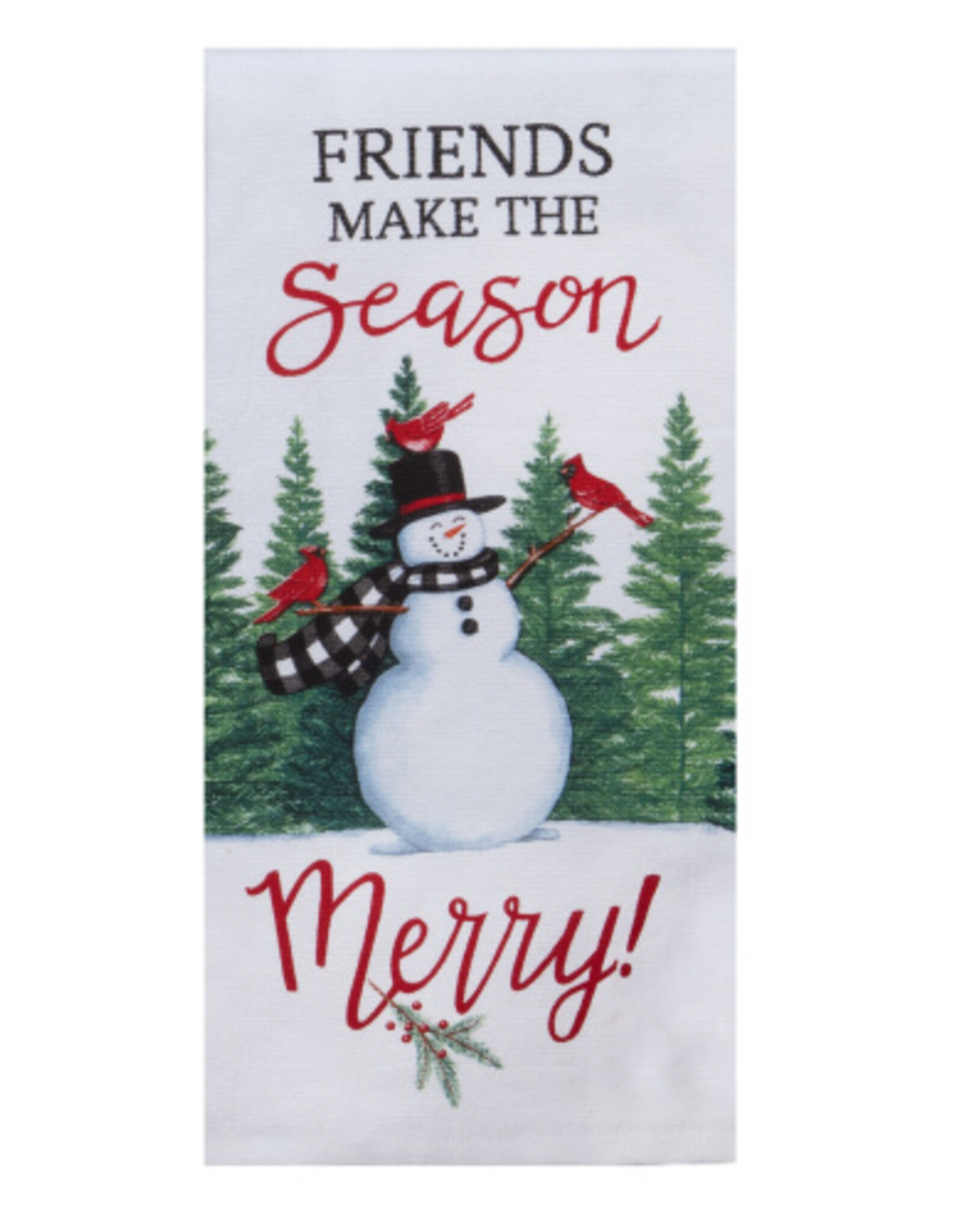 KayDee Terry Towel, WC Snowman
