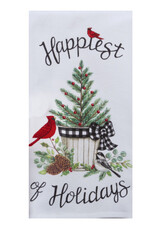 KayDee Terry Towel, WC Happiest Holidays