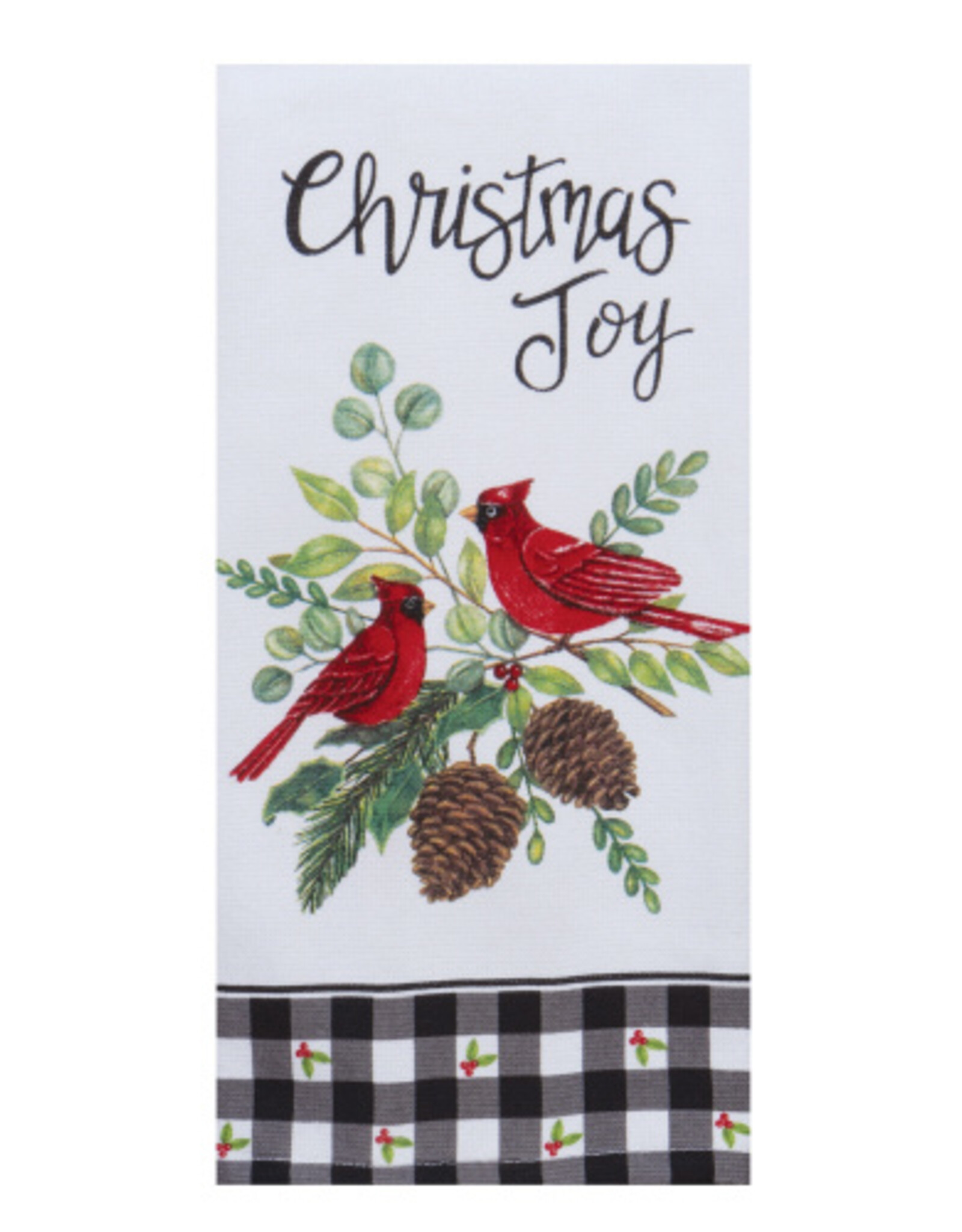 KayDee Terry Towel, WC Christmas Joy