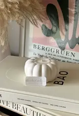 Studio Akiyo Pumpkin Tea Light Holder, Ivory