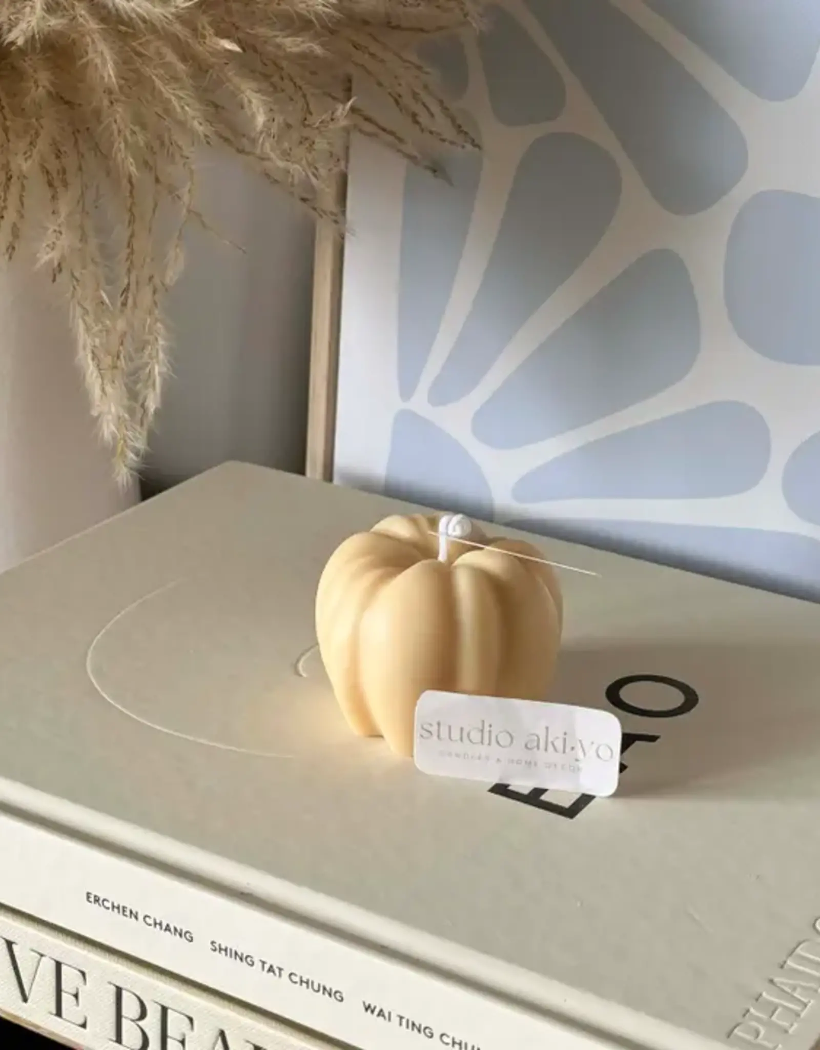 Studio Akiyo Pumpkin Candle, Latte