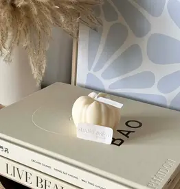 Studio Akiyo Pumpkin Candle, Ivory