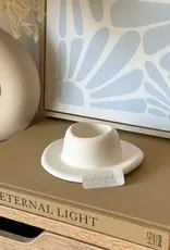 Studio Akiyo Cowboy Hat Match Holder, Cream