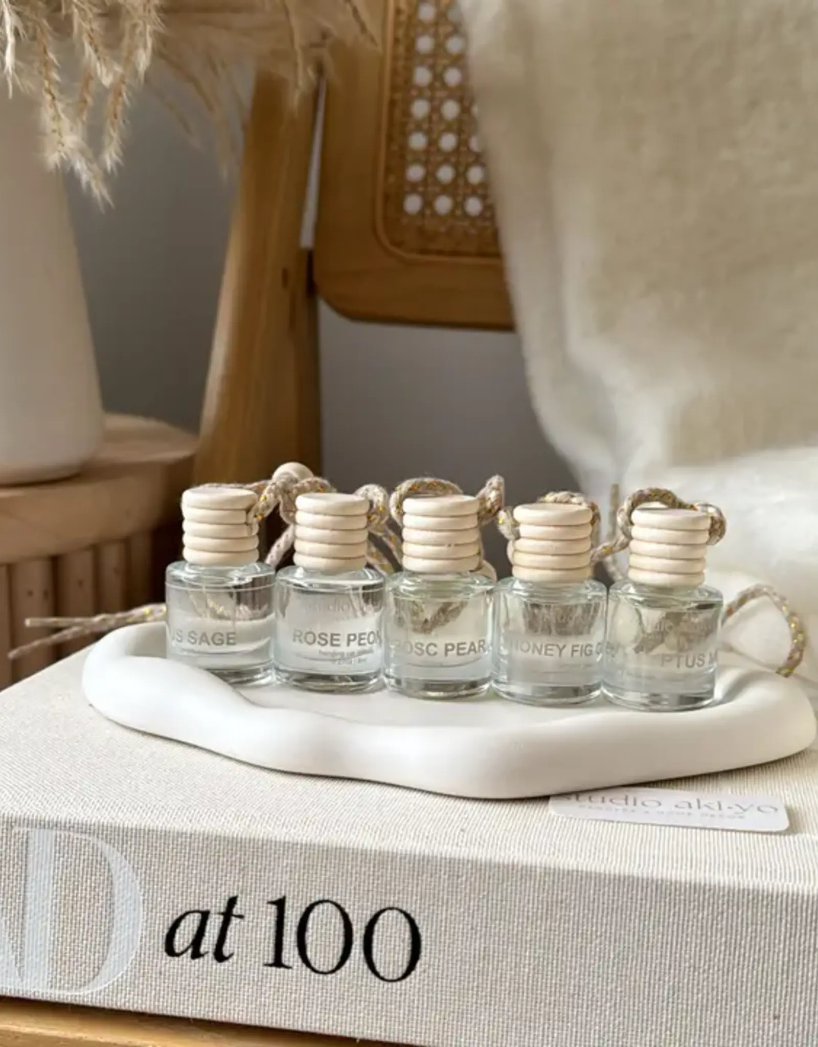 Studio Akiyo Car Diffuser, Sea Salt & Sage