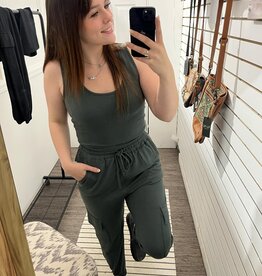 Mono B Brushed Lounge Jogger Pant