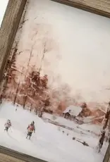 Ashwood Designs Winter Scene Print, 13x17