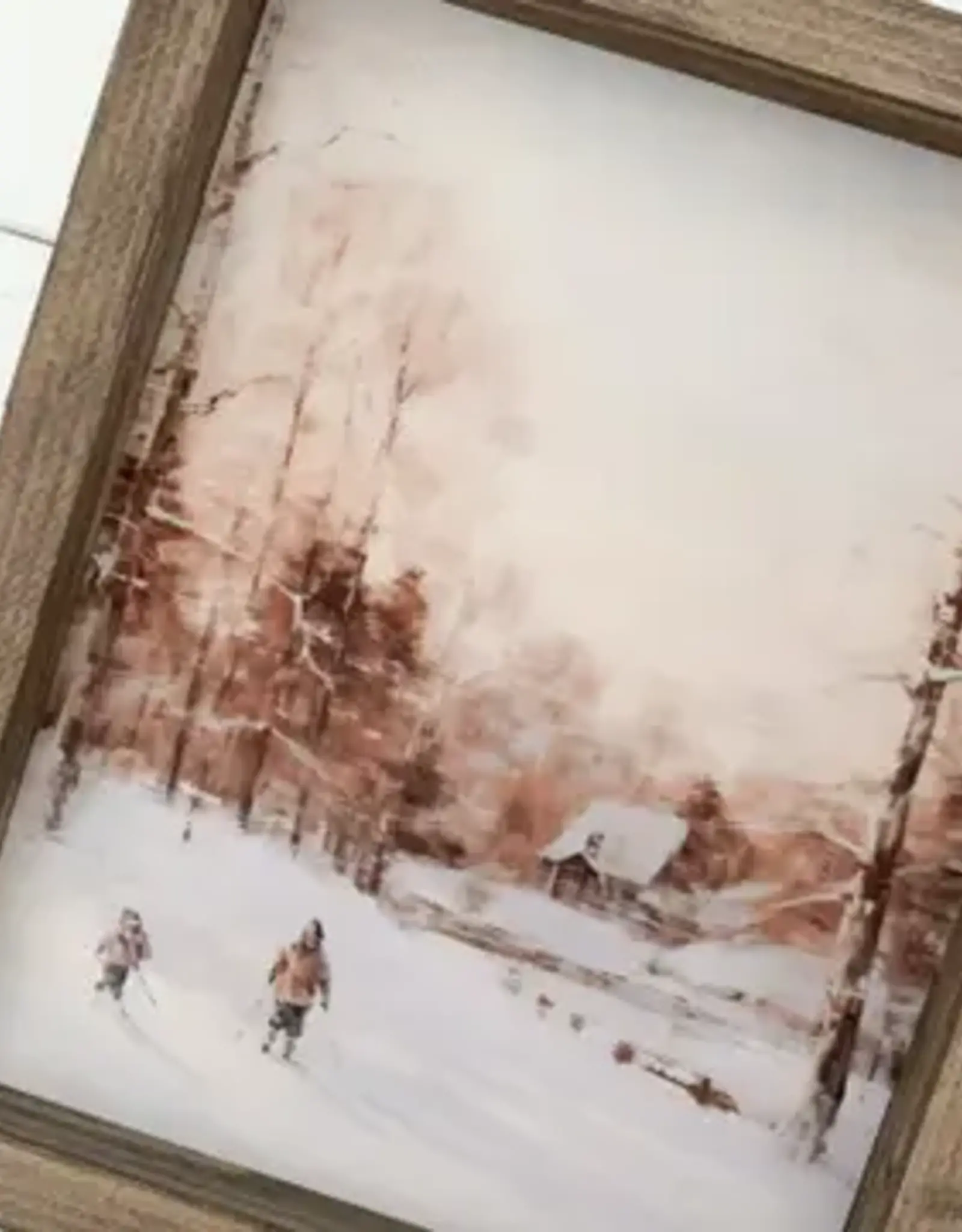 Ashwood Designs Winter Scene Print, 13x17