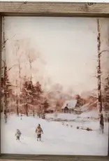 Ashwood Designs Winter Scene Print, 13x17