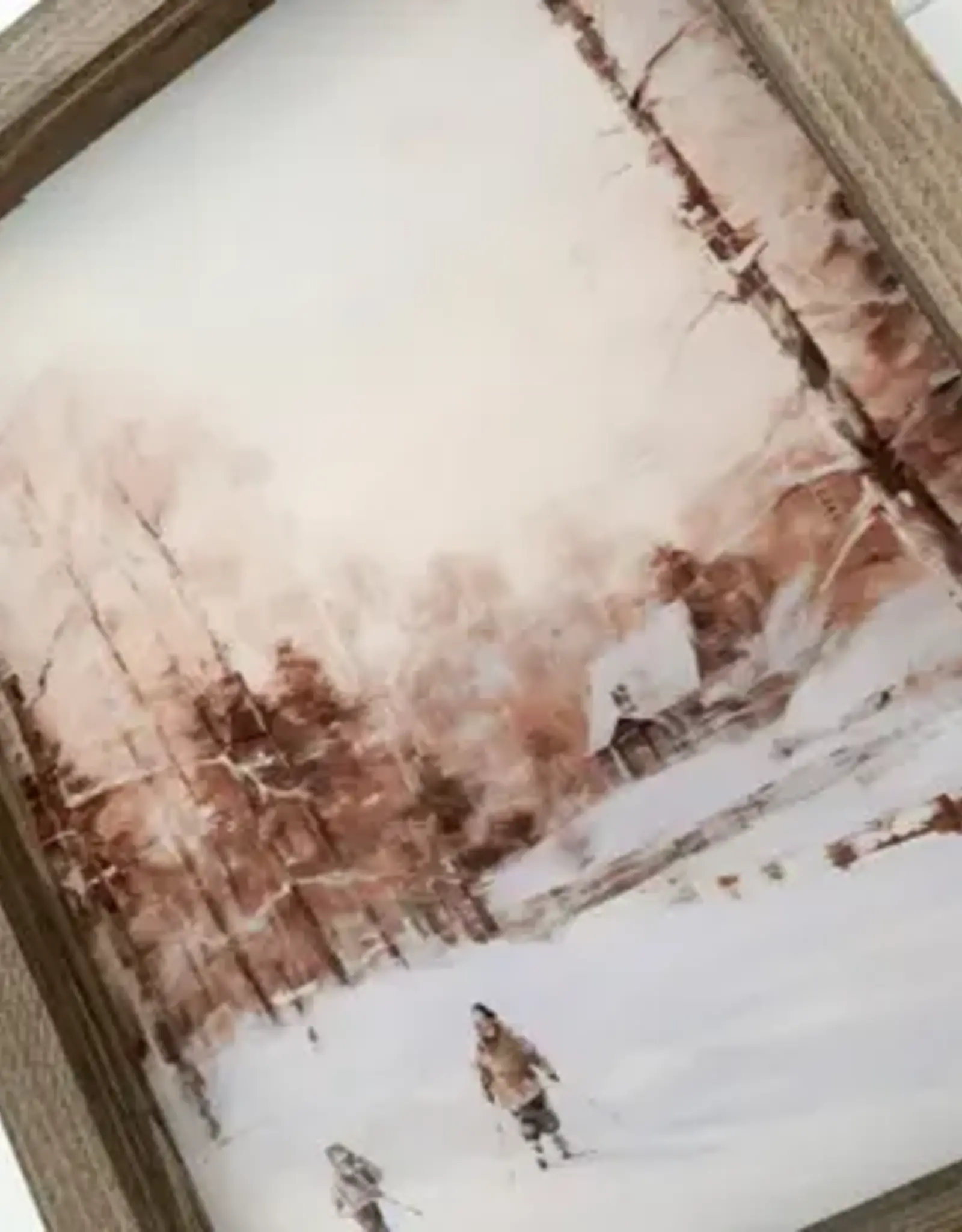 Ashwood Designs Winter Scene Print, 13x17