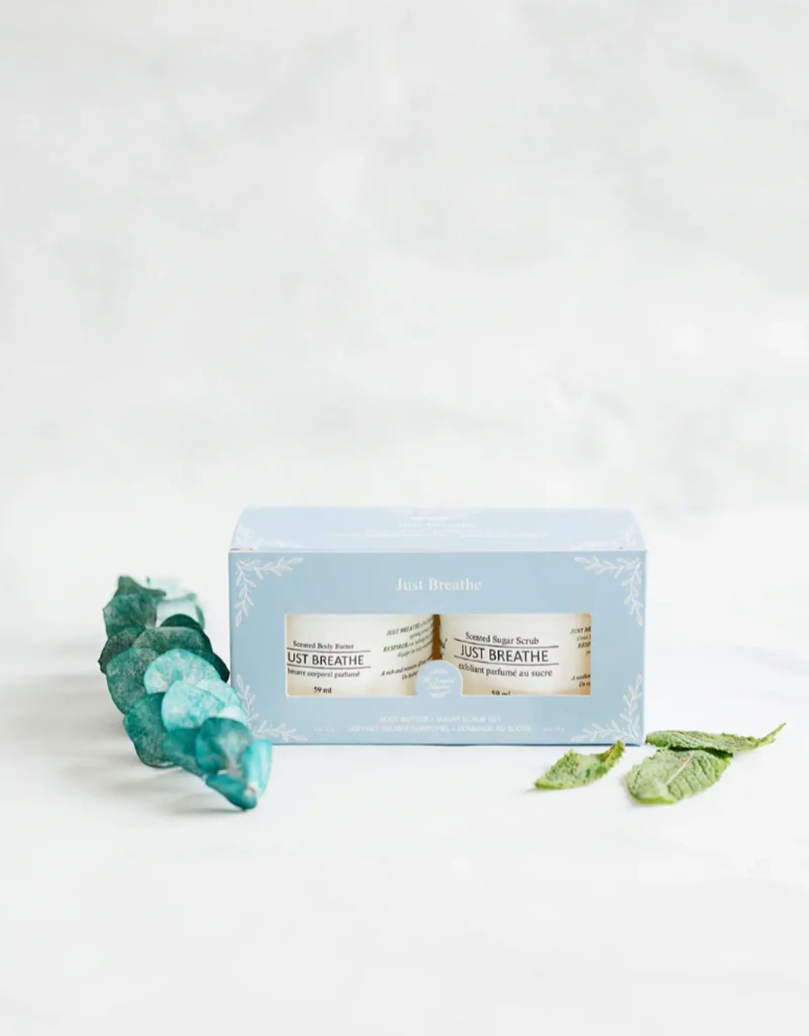 The Scented Market Body Butter & Scrub Set, Just Breathe