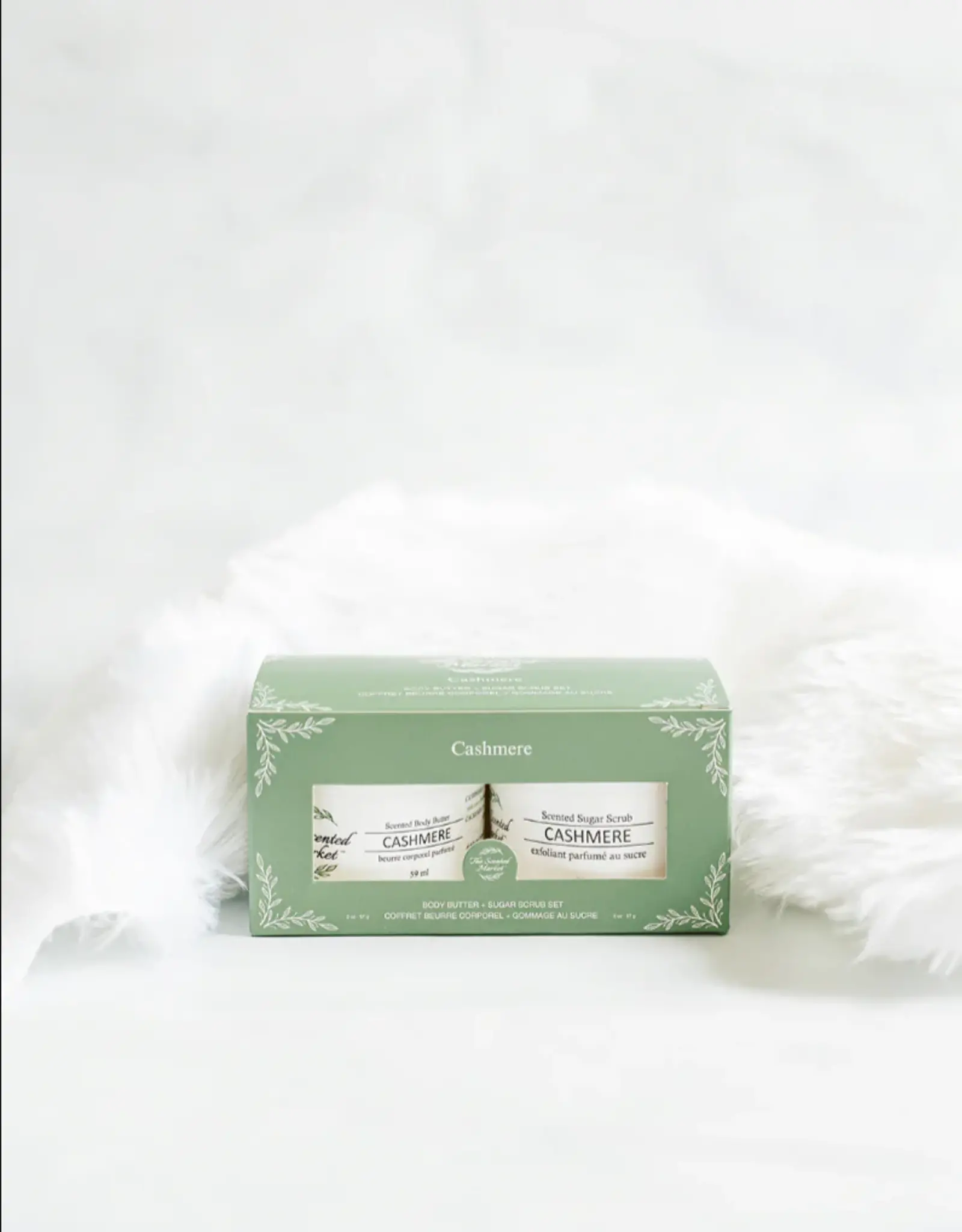 The Scented Market Body Butter & Scrub Set, Cashmere