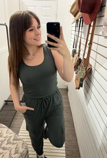 Mono B Brushed Lounge Tank, Urban Grey