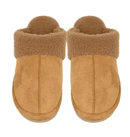 CC Suede Sherpa Slippers