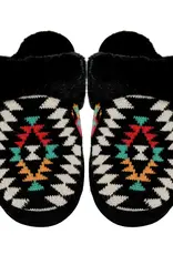 CC Aztec Print Faux Fur Slippers CC Aztec Print Faux Fur Slippers