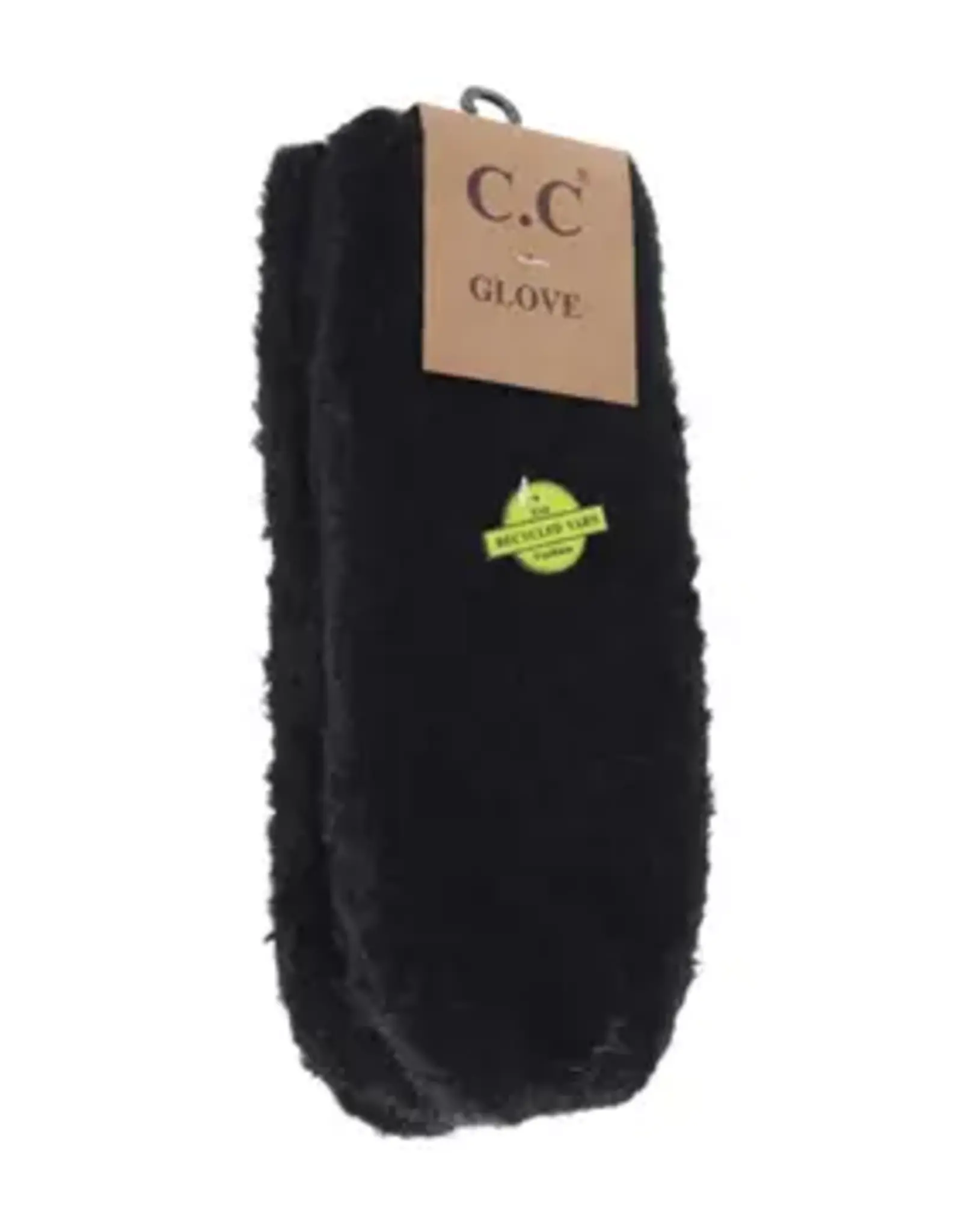 CC Boucle Knit Mittens, Asstd