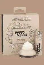 Poppy & Pout Lip Care Duo, Island Coconut