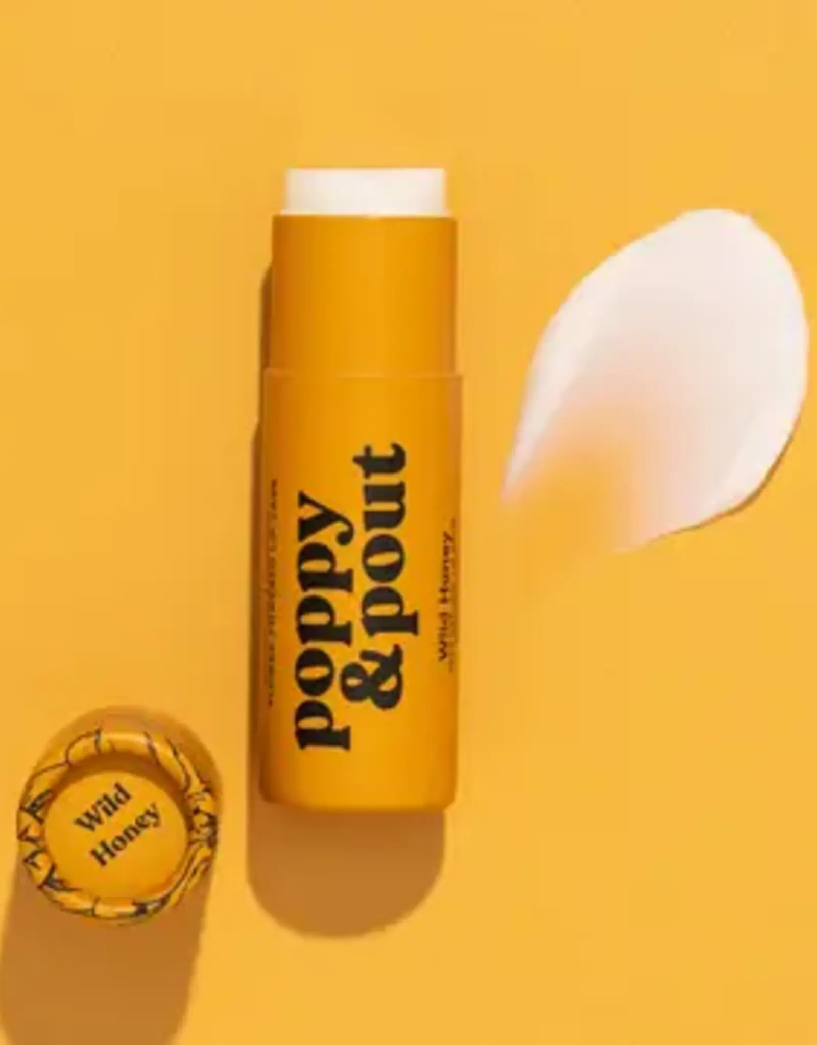 Poppy & Pout Lip Balm, Wild Honey