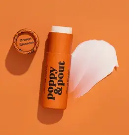 Poppy & Pout Lip Balm, Orange Blossom