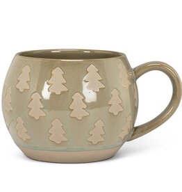 Ball Mug w/Trees