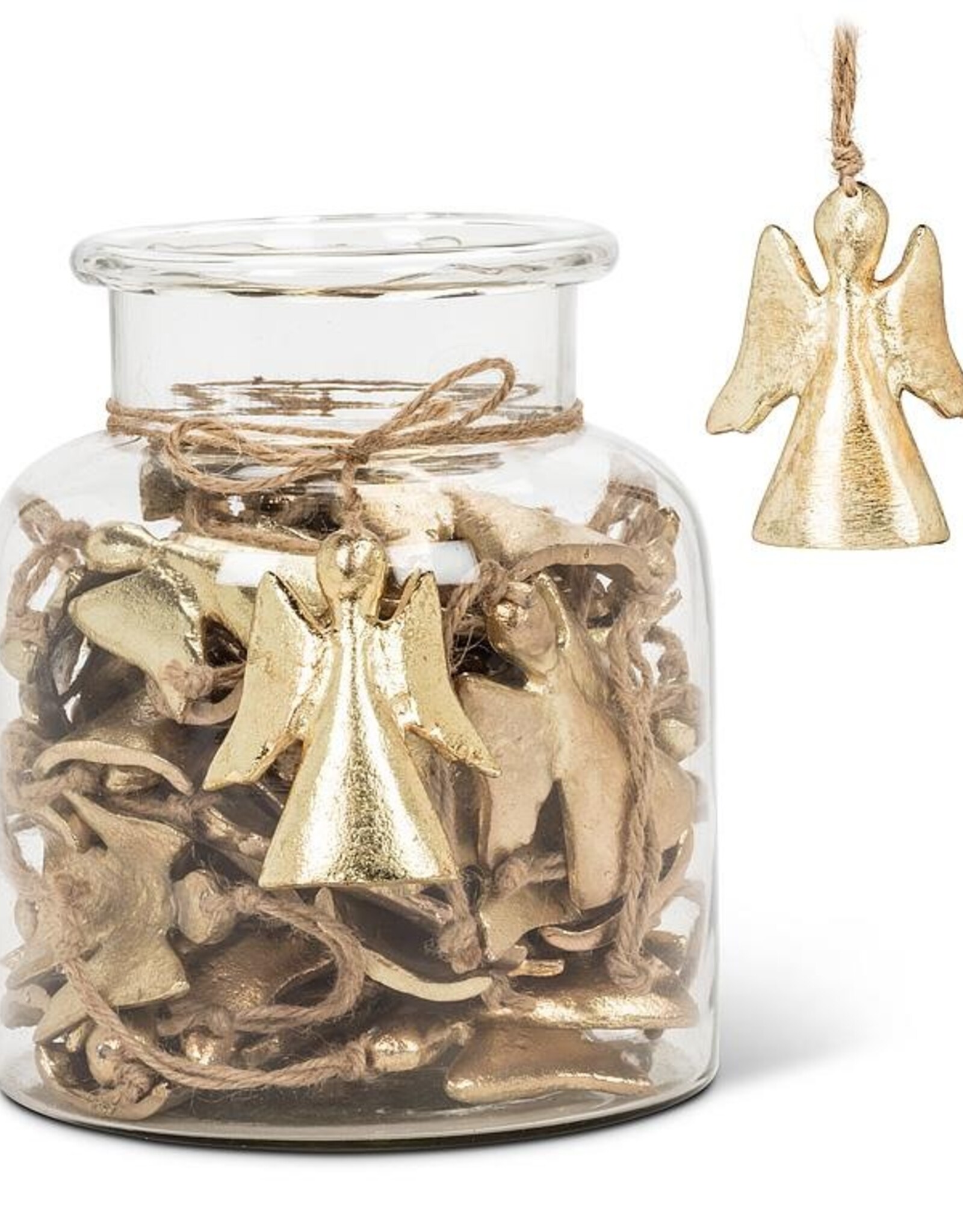 Angel Ornament, Gold (JAR)