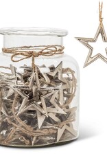 Outline Star Ornament, Silver (JAR)
