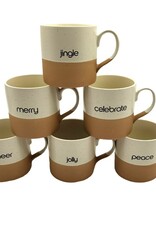 Koppers Holiday Word Mugs Asstd