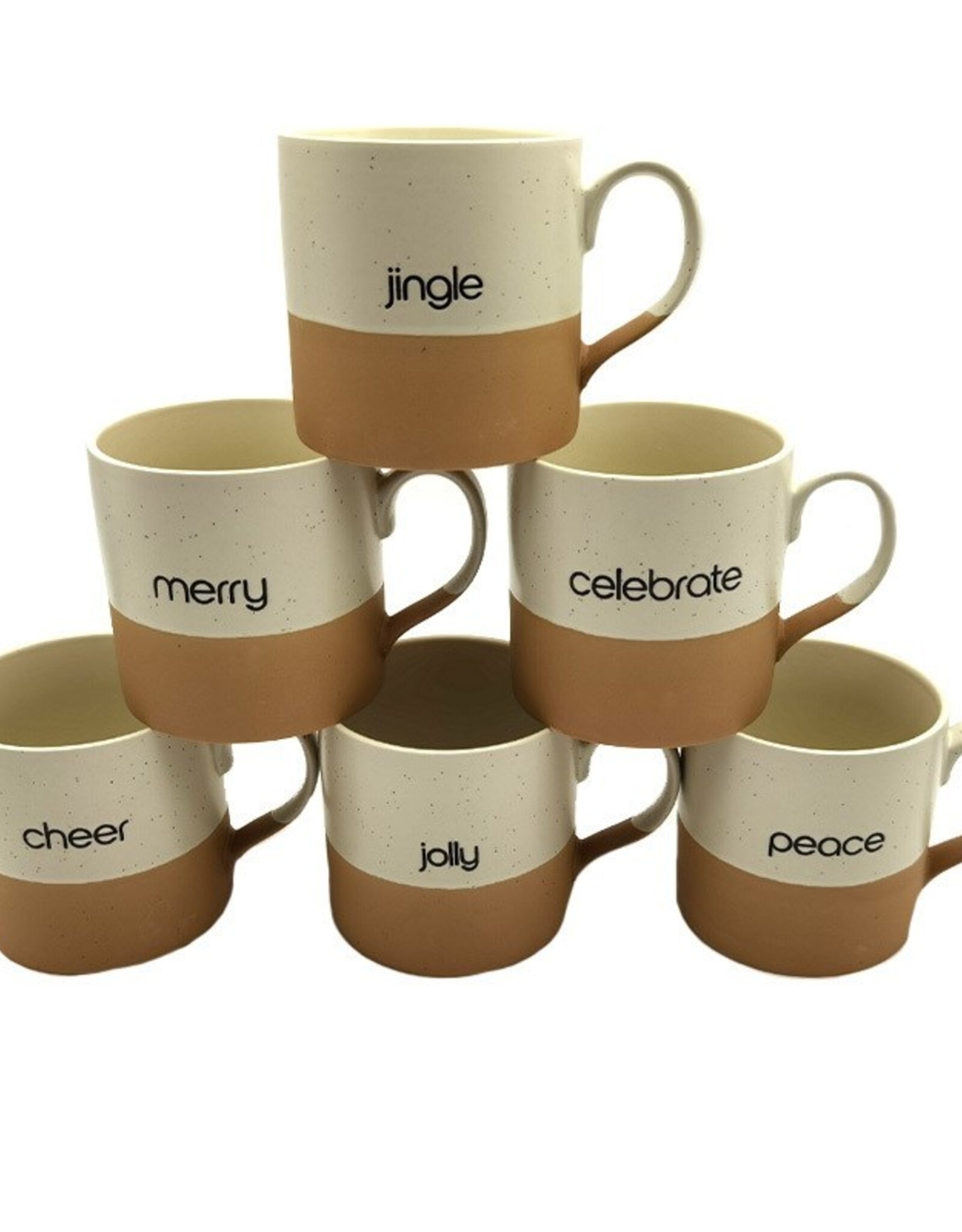 Koppers Holiday Word Mugs Asstd