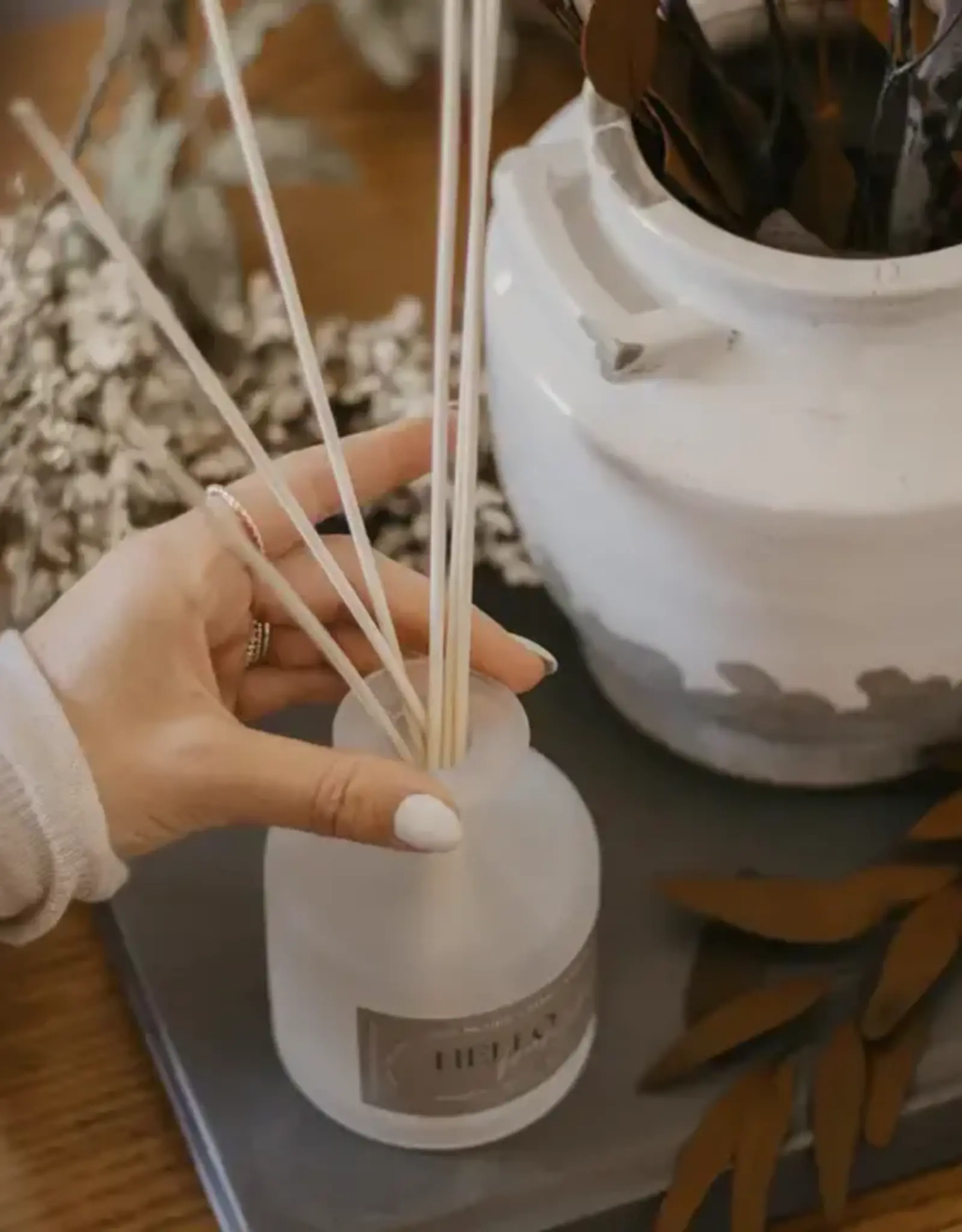 Prairie Creek Candles Reed Diffuser, Winter Pine