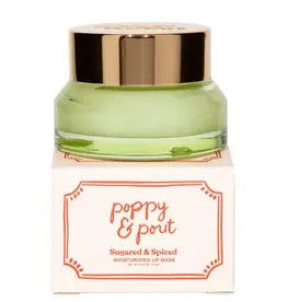 Poppy & Pout Holiday Lip Mask, Sugared & Spiced