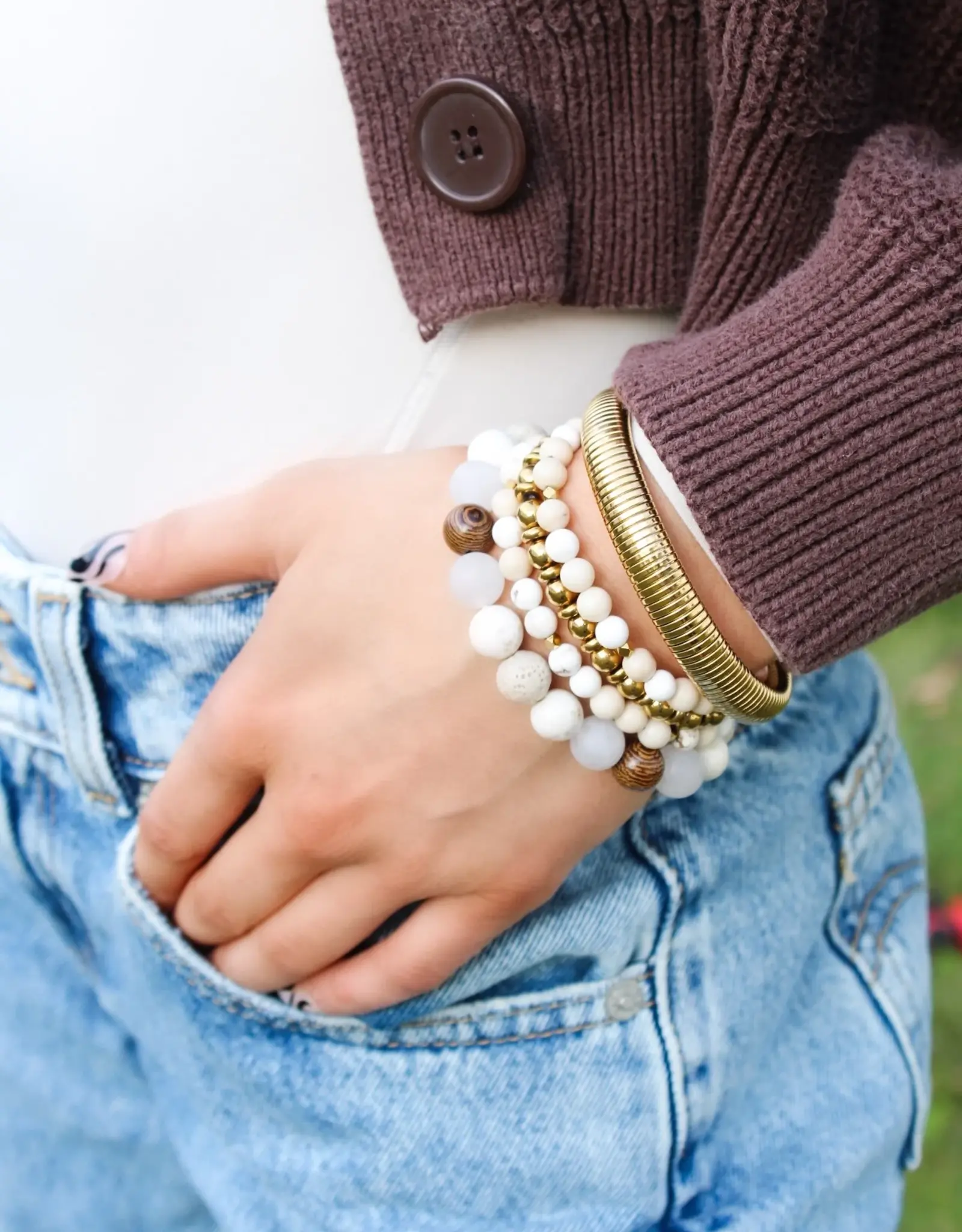 Sweet Three Designs Tranquility Stacking Bracelet Set