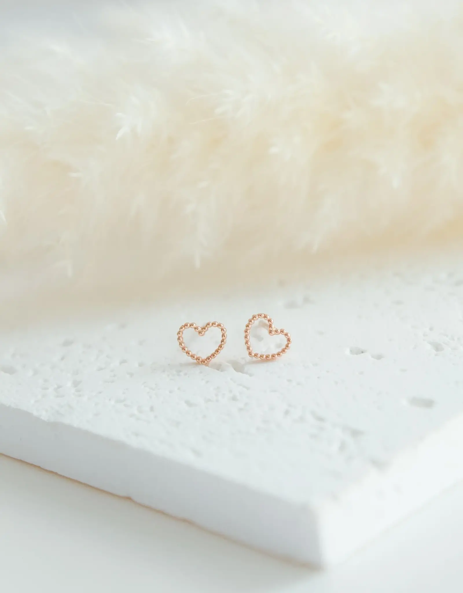 Sweet Three Designs Bitty Heart Studs
