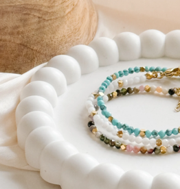 Sweet Three Designs Lennon Gemstone Necklaces