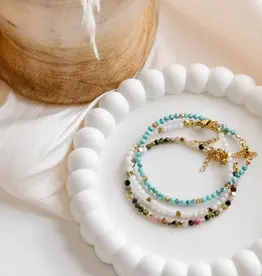 Sweet Three Designs Lennon Gemstone Bracelets