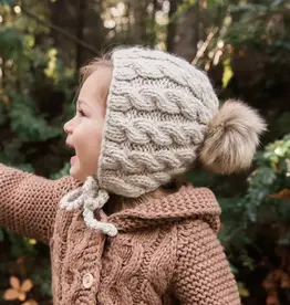Huggalugs Aspen Knit Bonnet, Kids/Baby