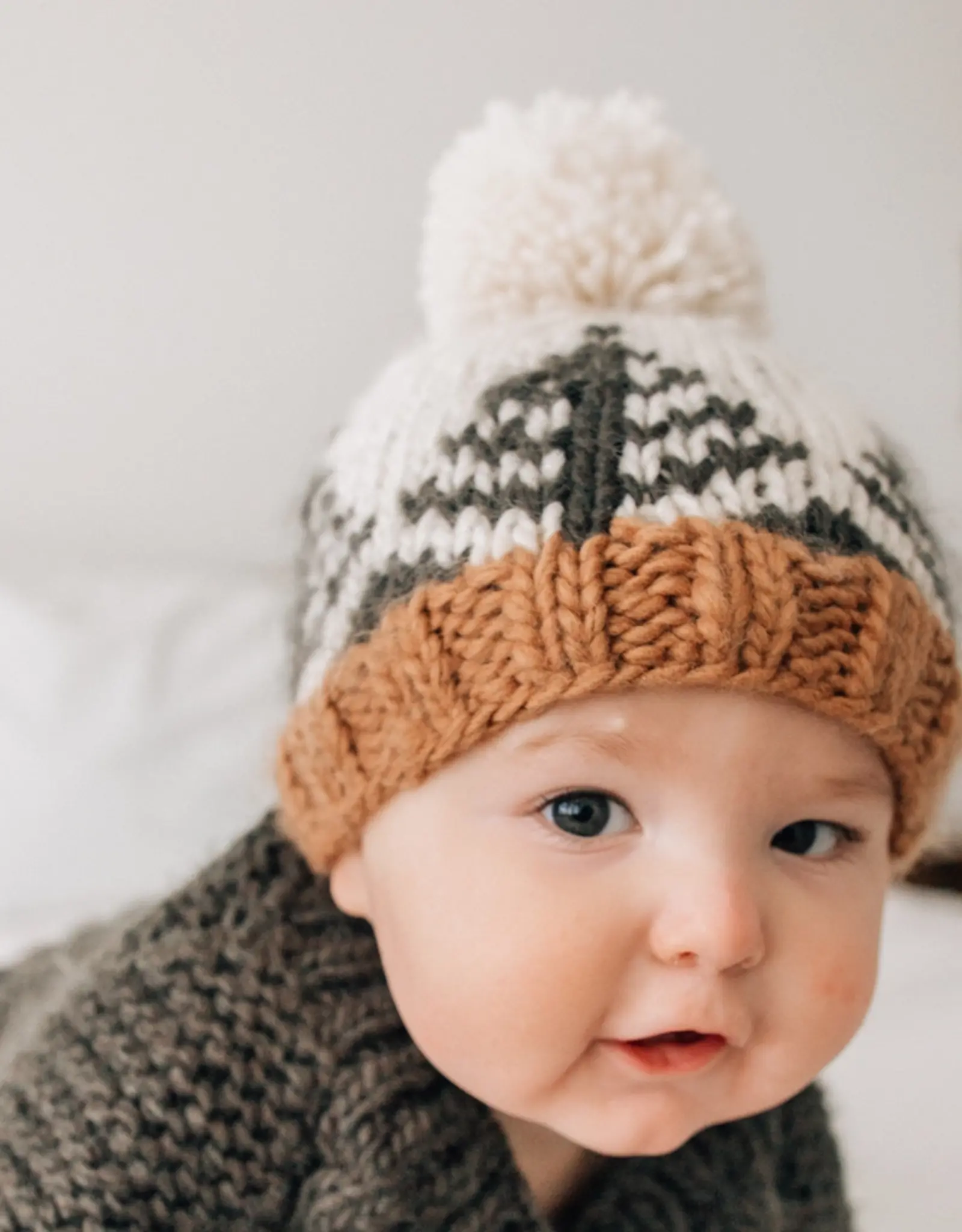 Huggalugs Forest Knit Beanie, Kids/Baby