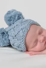 Huggalugs Double Pom Knit Beanie