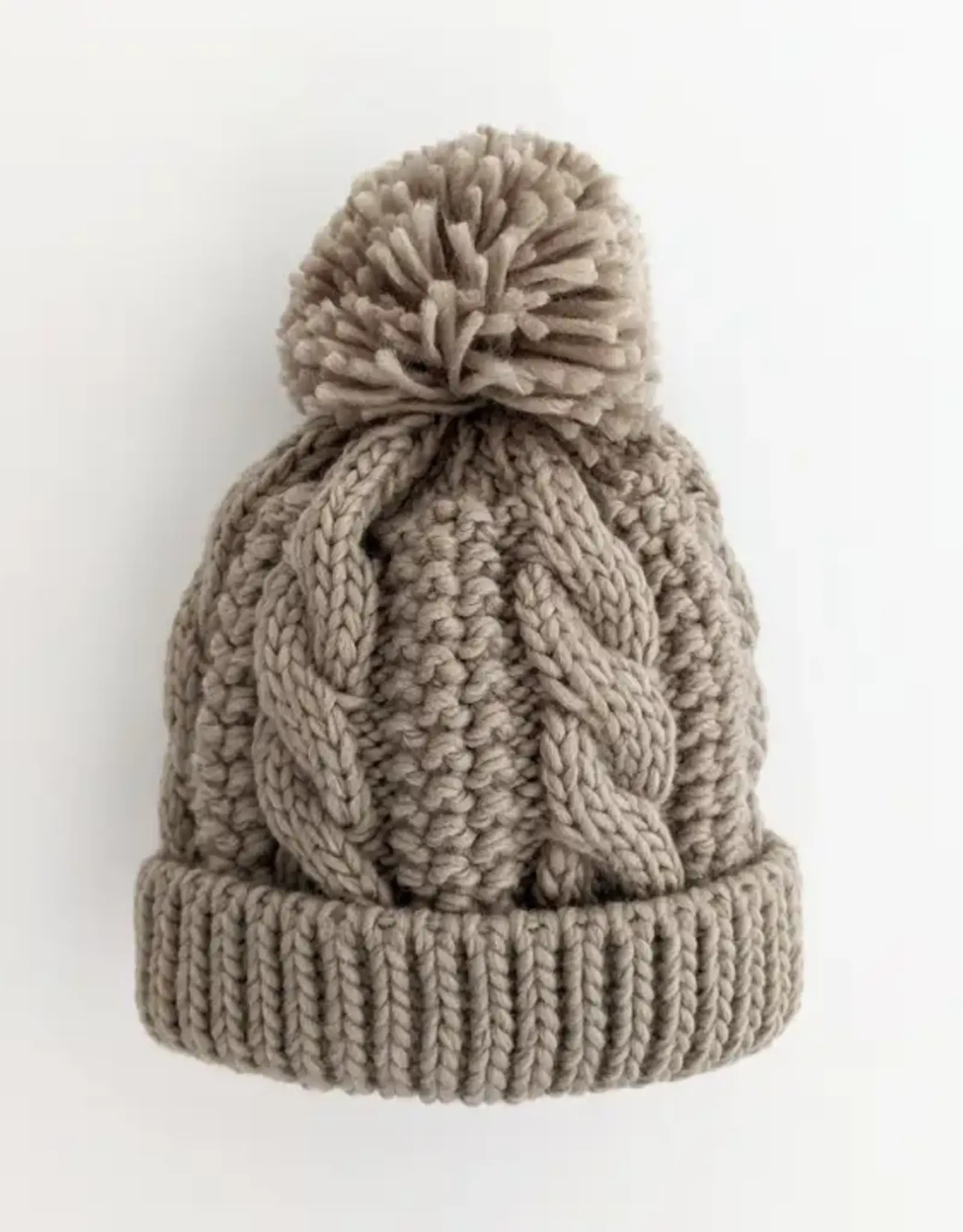 Huggalugs Cable Knit Beanie, Baby/Kids