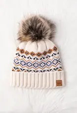 Panache Apparel Co. Multicoloured Pom Hat, Asstd