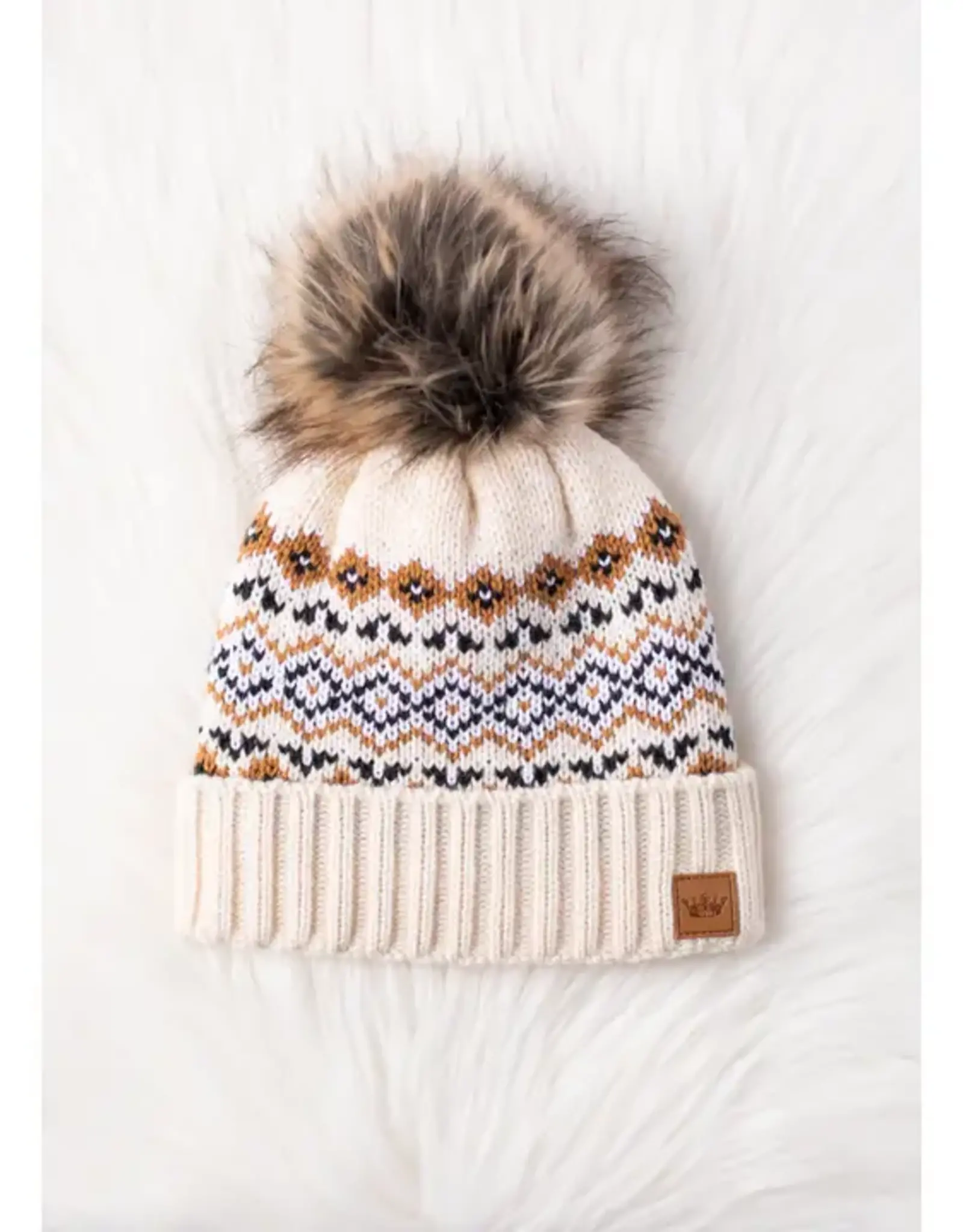 Panache Apparel Co. Multicoloured Pom Hat, Asstd