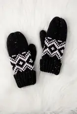 Panache Apparel Co. Patterned Knit Mittens, Asstd