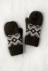 Panache Apparel Co. Patterned Knit Mittens, Asstd
