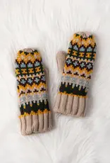 Panache Apparel Co. Patterned Knit Mittens, Asstd