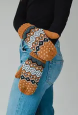 Panache Apparel Co. Patterned Knit Mittens, Asstd