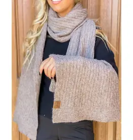 CC Honeycomb Pattern Scarf