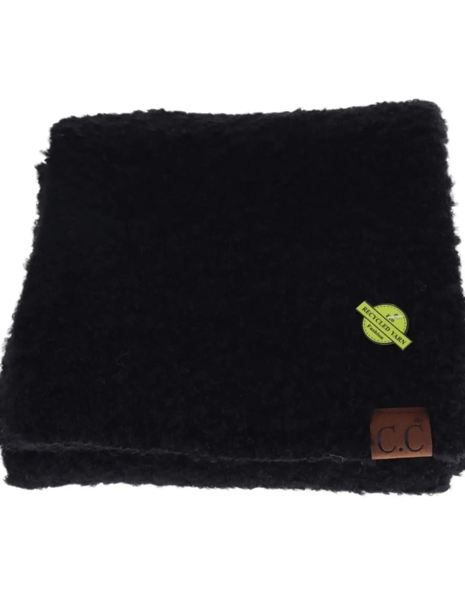 CC Mixed Tone Boucle Knit Scarf