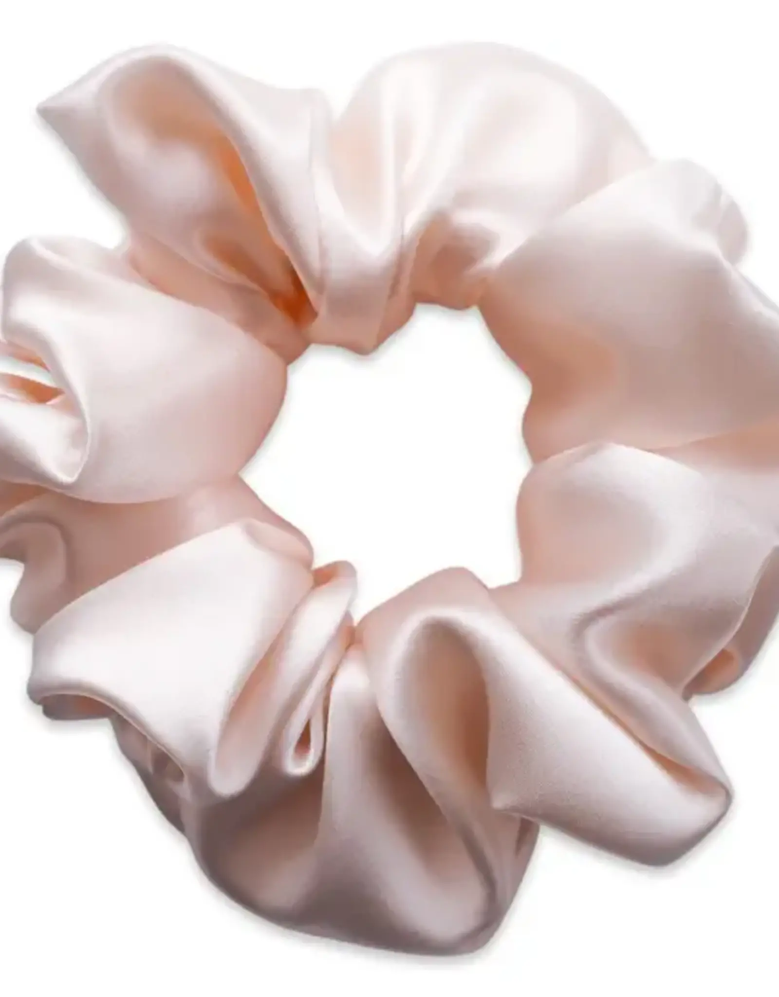 Antler & Acre Scrunchie-Silk, Pearl