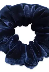 Antler & Acre Scrunchie-Dark Blue Velvet