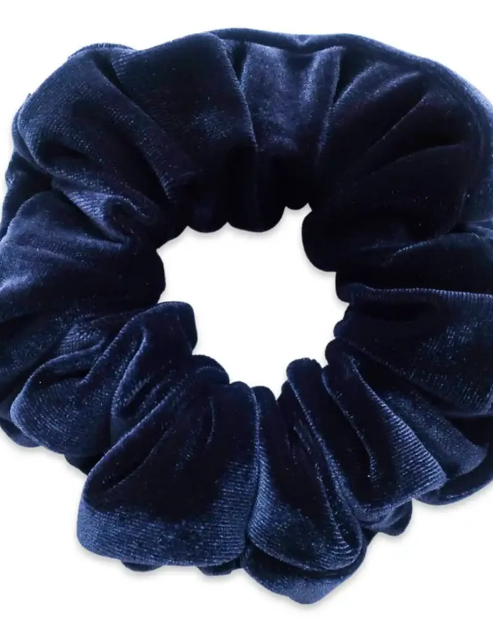 Antler & Acre Scrunchie-Dark Blue Velvet